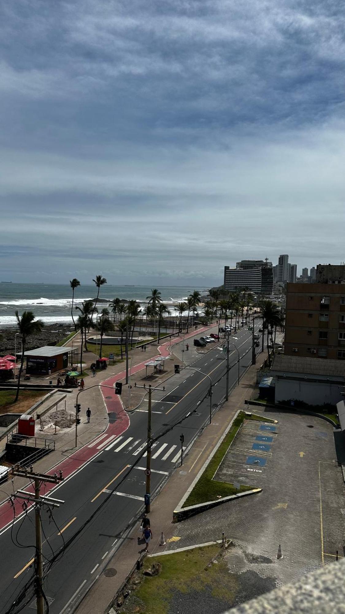 Apartamento Inteiro Frente Ao Mar De Ondina Salvador de Bahía Exterior foto